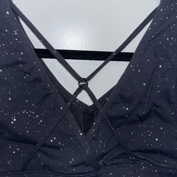 Wear It To Heart Cross Back Sports Bra WITH - Picture 3 of 6